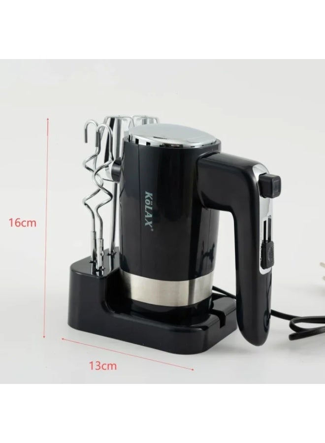 Kolax Electric Hand Mixer - 7-Speed Powerful Baking Mixer with Chrome Beaters & Dough Hooks - Lightweight Ergonomic Egg Beater & Cream Whipper - Image 3